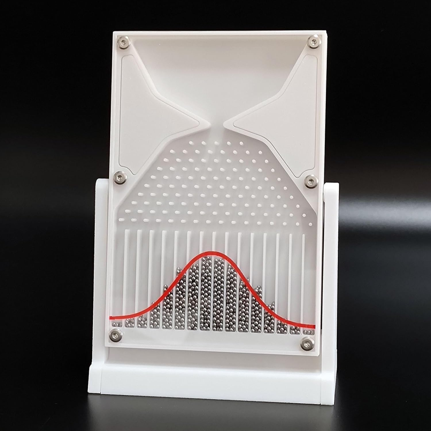 Tablero Galton de escritorio, modelo de demostración de probabilidad, herramienta eficaz for experimentos de leyes estadísticas, juguete de aprendizaje de placas de Galton, herramienta didáctica