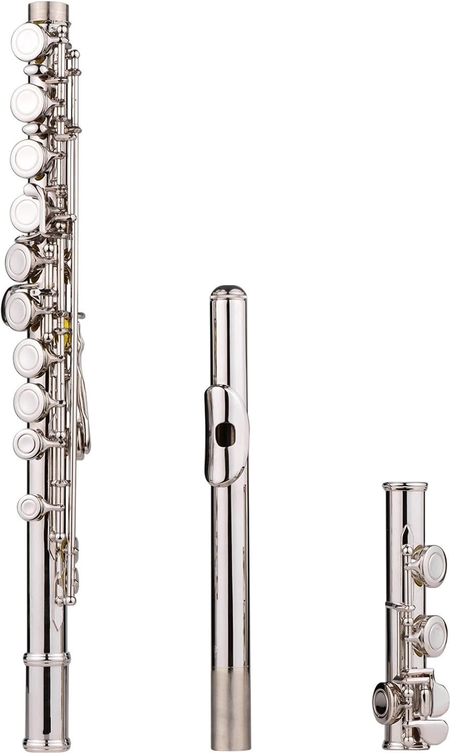 最大 オフ Dzdzdz フルートキット フルートニッケルメッキ16穴cキーキュプロニッケル木管楽器ミニドライバーパッド入りバッグ 入門用フルート Rachelbaptista Com Br
