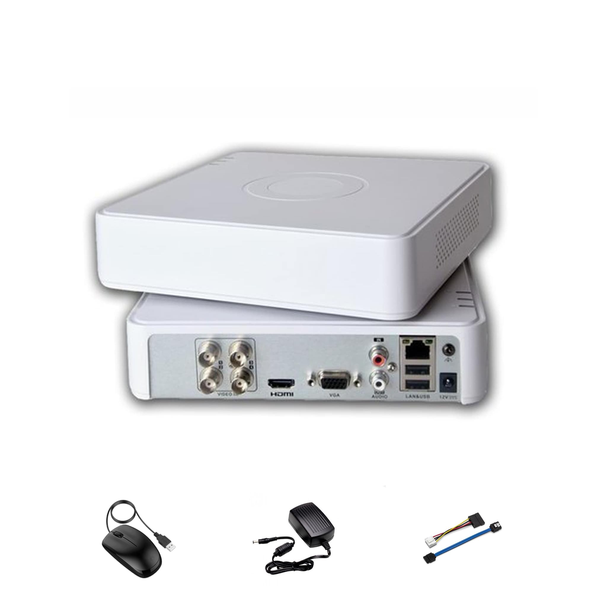 HIKVISION 4CH 3K/5MP Full HD Hybrid DVR H.265 Pro+ [Smart Motion Detection (Human/Vehicle) + Two-Way Audio + 5 in 1 (IP/HDTVI/HDCVI/AHD/CVBS)], Supports 4CH HD + 2CH IP Cameras (HDD Not Included)-image-32