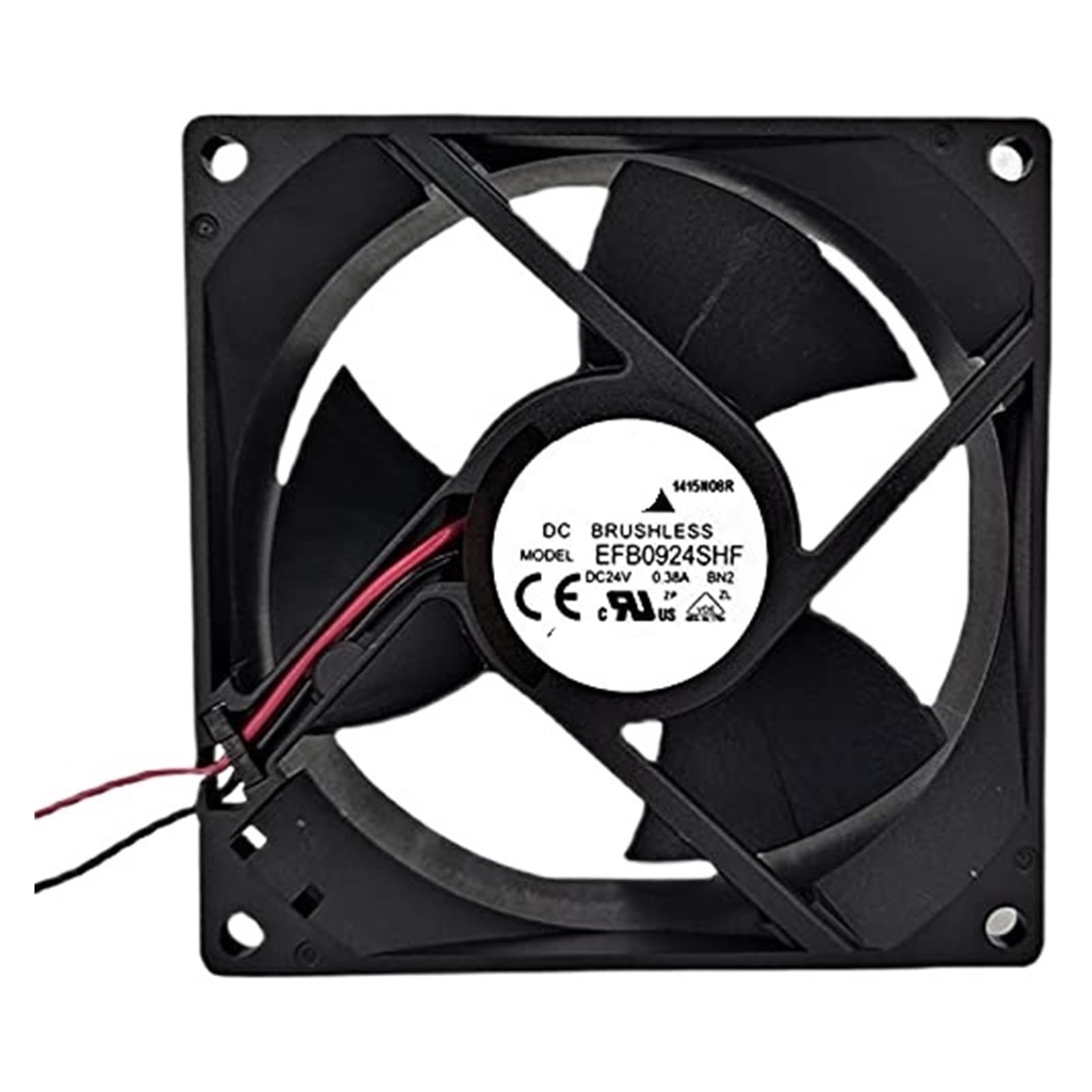 PEQYUACTE 90 * 90 * 32MM 9CM 24V 0.38A EFB0924SHF Cooling Fan(2wire A1)
