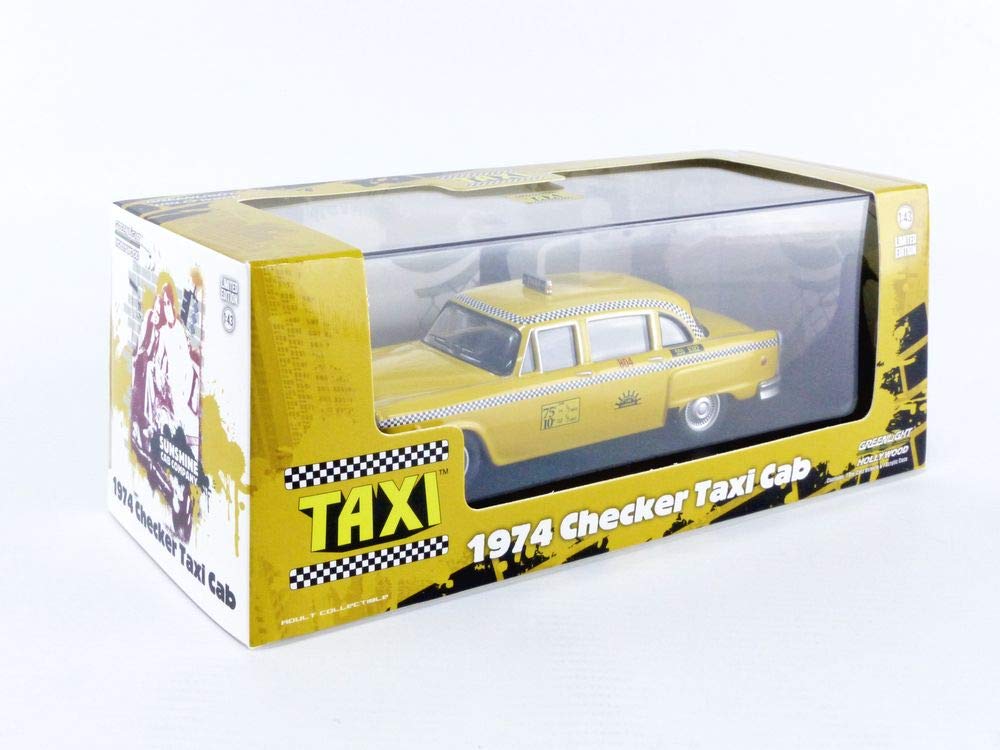 1974 Checker Taxi Cab #804 Yellow Sunshine Cab Company Taxi (1978