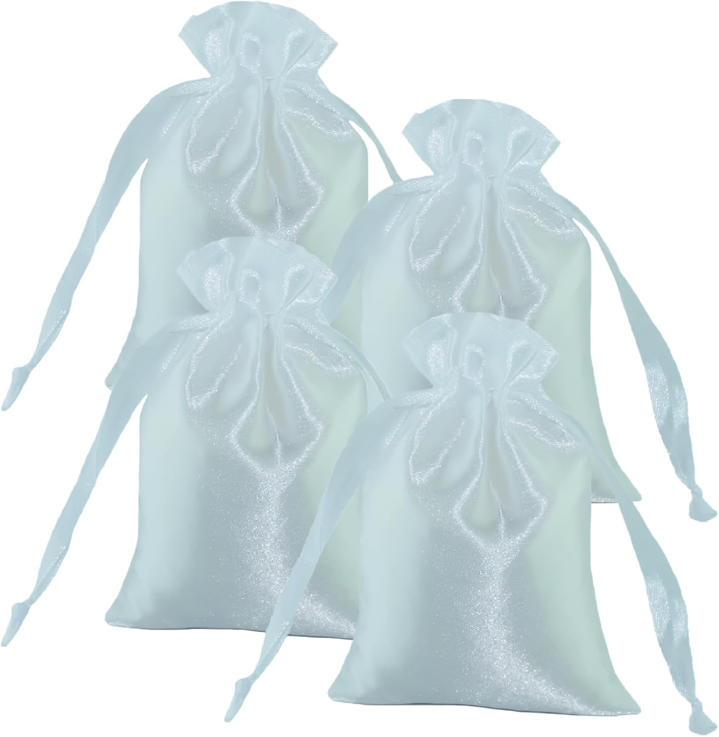 SIMPLECOOL Small Gift Bags Drawstring Pouch 4 x 6 Inch