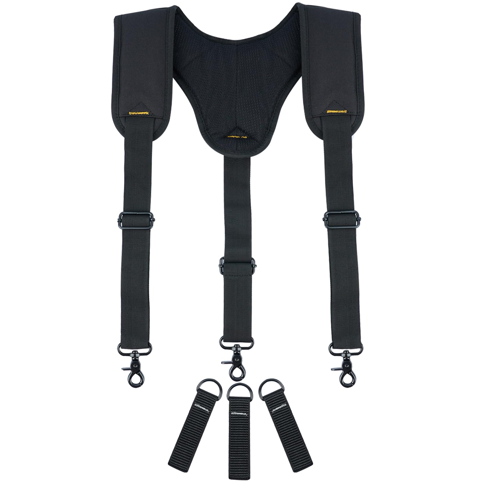 MELOTOUGH Tool Belt Suspender 3 point padded suspenders plus 3