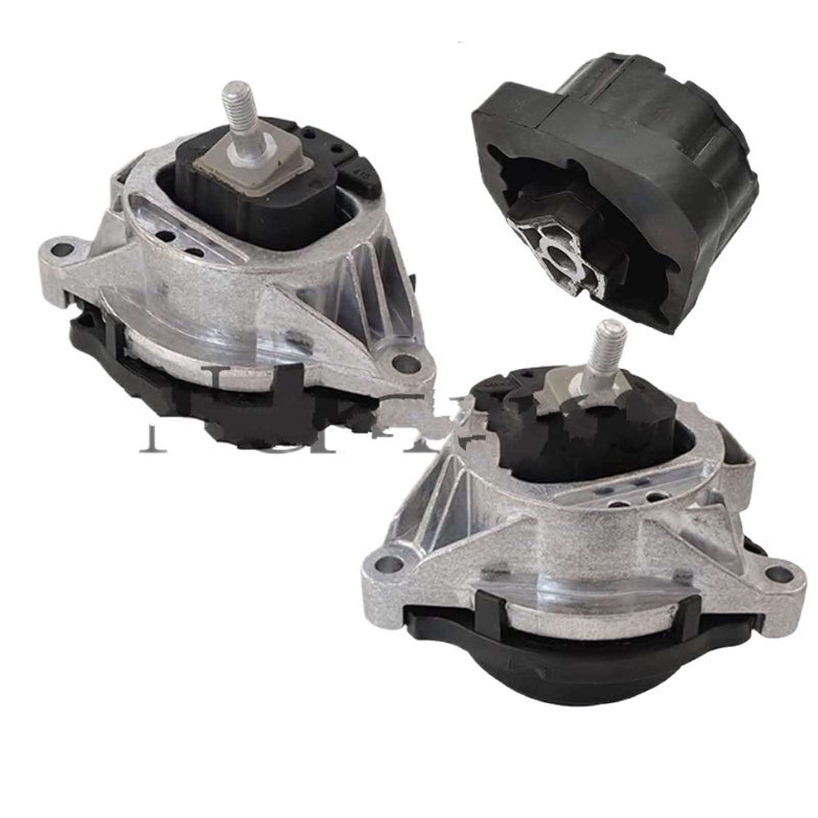 Ahsutpmb 3Pcs Fit For Bmw X3 F25 X4 F26 20Dx N47n 22116850481 22116850482 22316850468Motor Transmission Support Engine Mount Kit Engine Mount Set Motor Enginel Repair Bracket Stan(3Pcs)