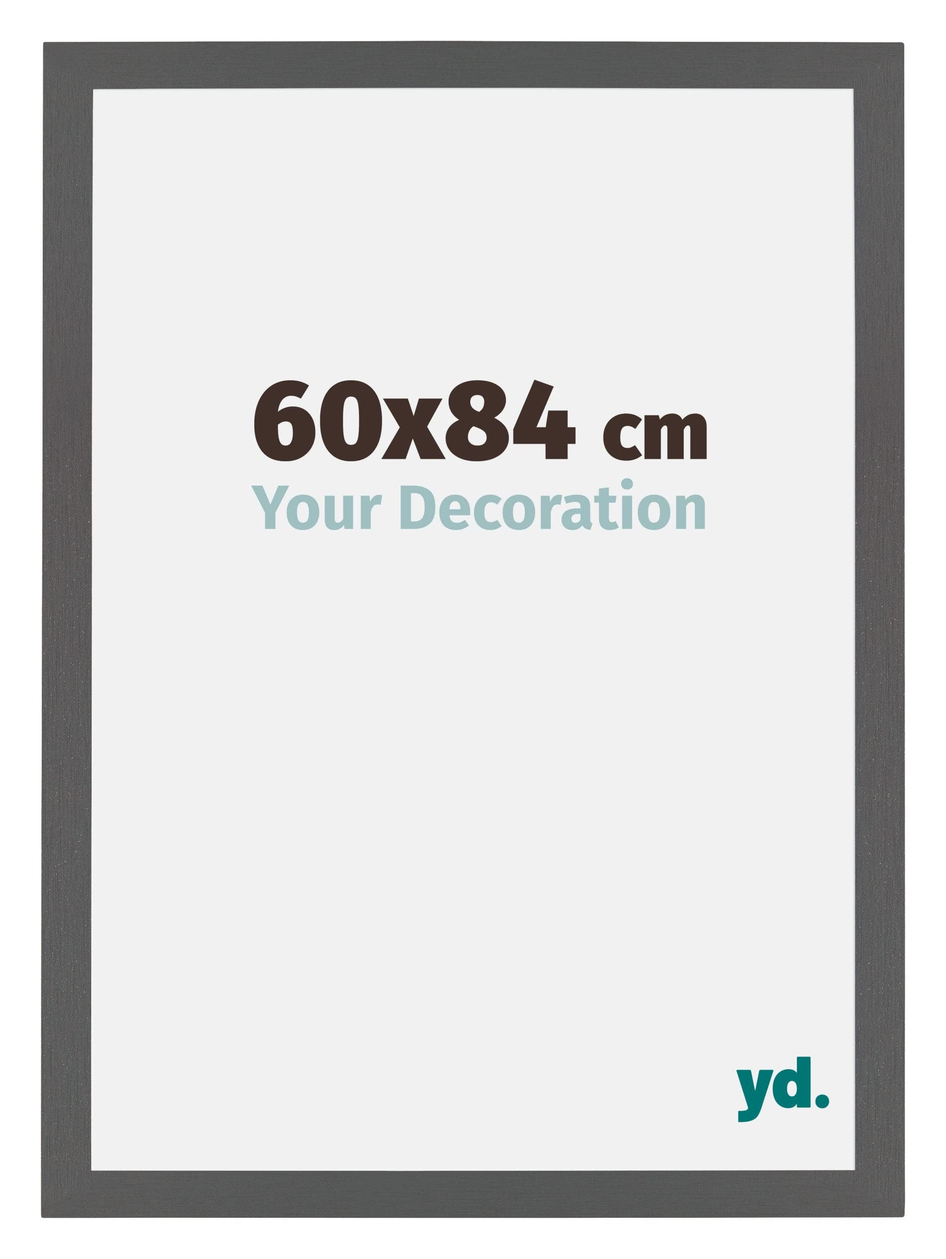 Your Decoration - Picture Frame 60x84 cm - Anthracite - Decorative Wall Frame in MDF with Antireflection - Frame 60x84 - Mura — image 1