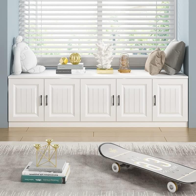 Miniatura 2 de KIRANDY Los gabinetes de piso de los gabinetes de la ventana de la bahía pueden sentarse los gabinetes bajos, armarios libres del balcón de los