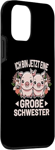 Miniatura 3 de iPhone 12 mini Ich Bin Jetzt Eine Große Schwester Pig Sister Case