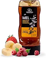 Natucentro Mel Puro Canastra 280g - Mel com Blend de Floradas Silvestres da Serra da Canastra, Saboroso e Equilibrado, Adoçante Natural e Saudável, Auxílio ao Sistema Imunológico, Fonte natural de energia