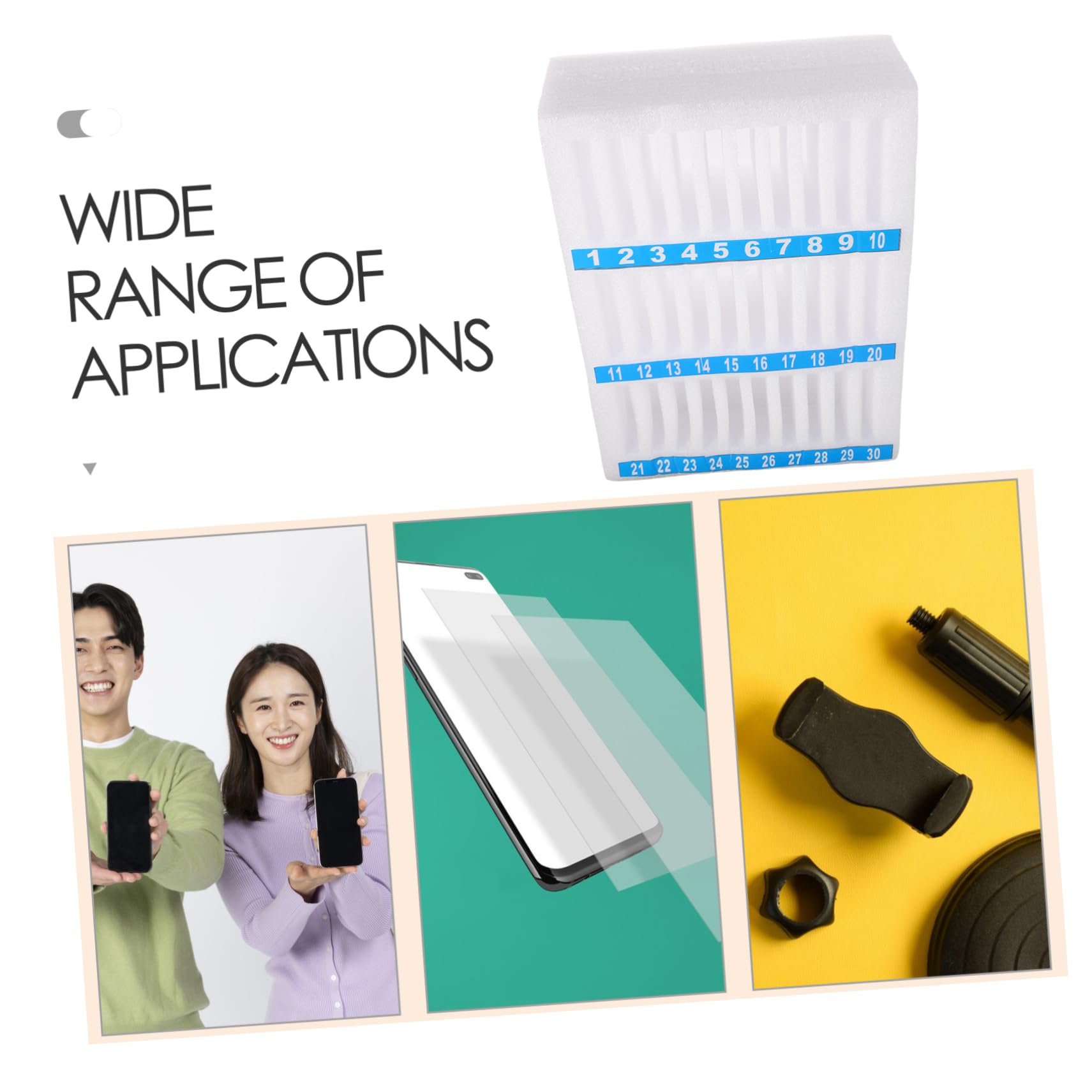 Scatola Portacellulare Scomparti Multipli Supporto per Telefono da Scrivania Organizer per Cellulari Accessori e Piccoli Oggetti per Ufficio e Scuola
