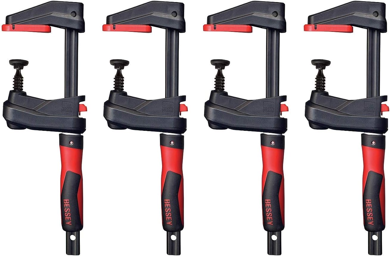 BESSEY GK15 6" GearKlamp 4-PK - Unique Clamping Solution for Tight Spaces