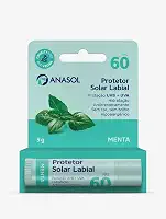 Protetor Solar Labial FPS 60 Menta 5g - Anasol