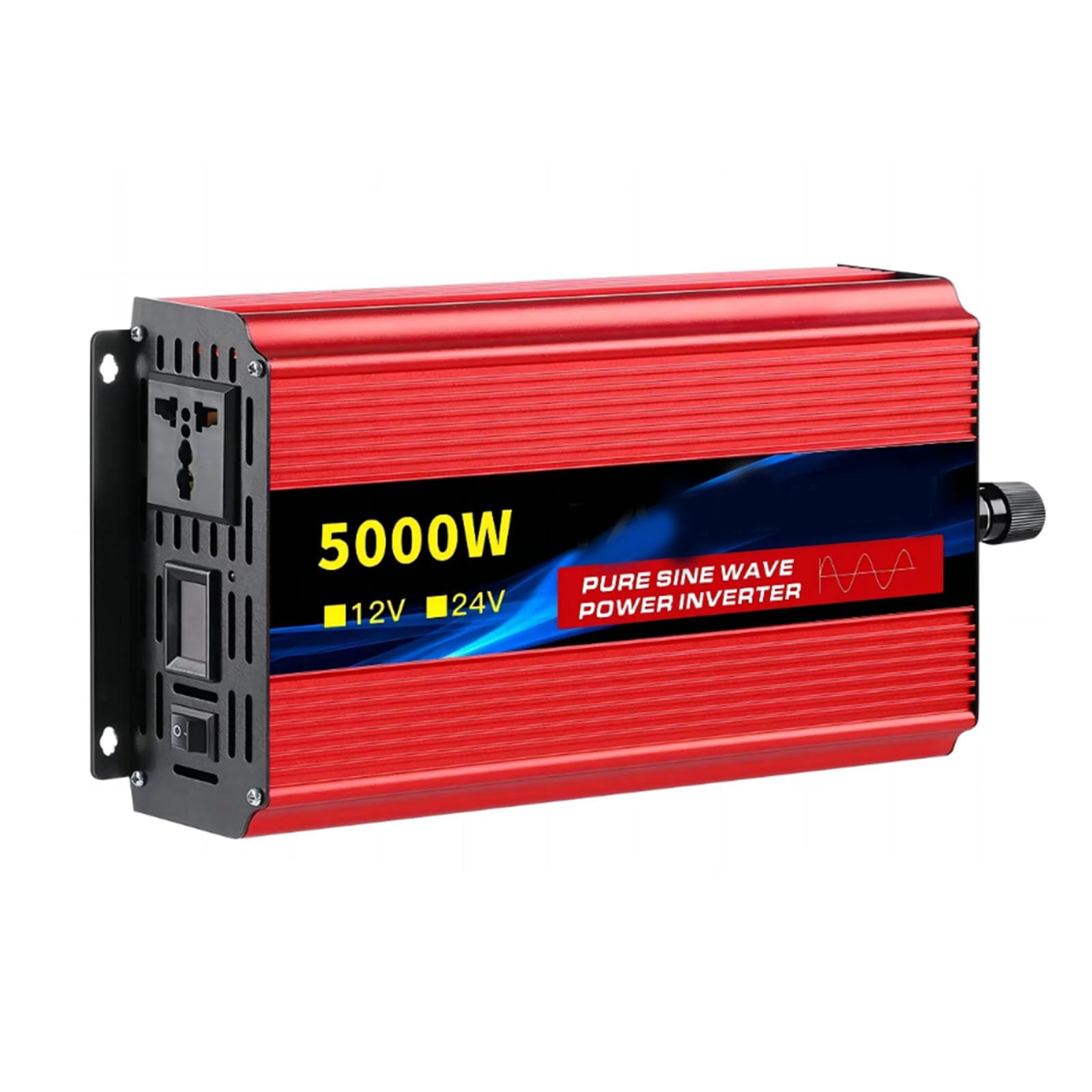 Onduleur sinusoïdal pur 12V 110V 5000W pour système solaire hors réseau