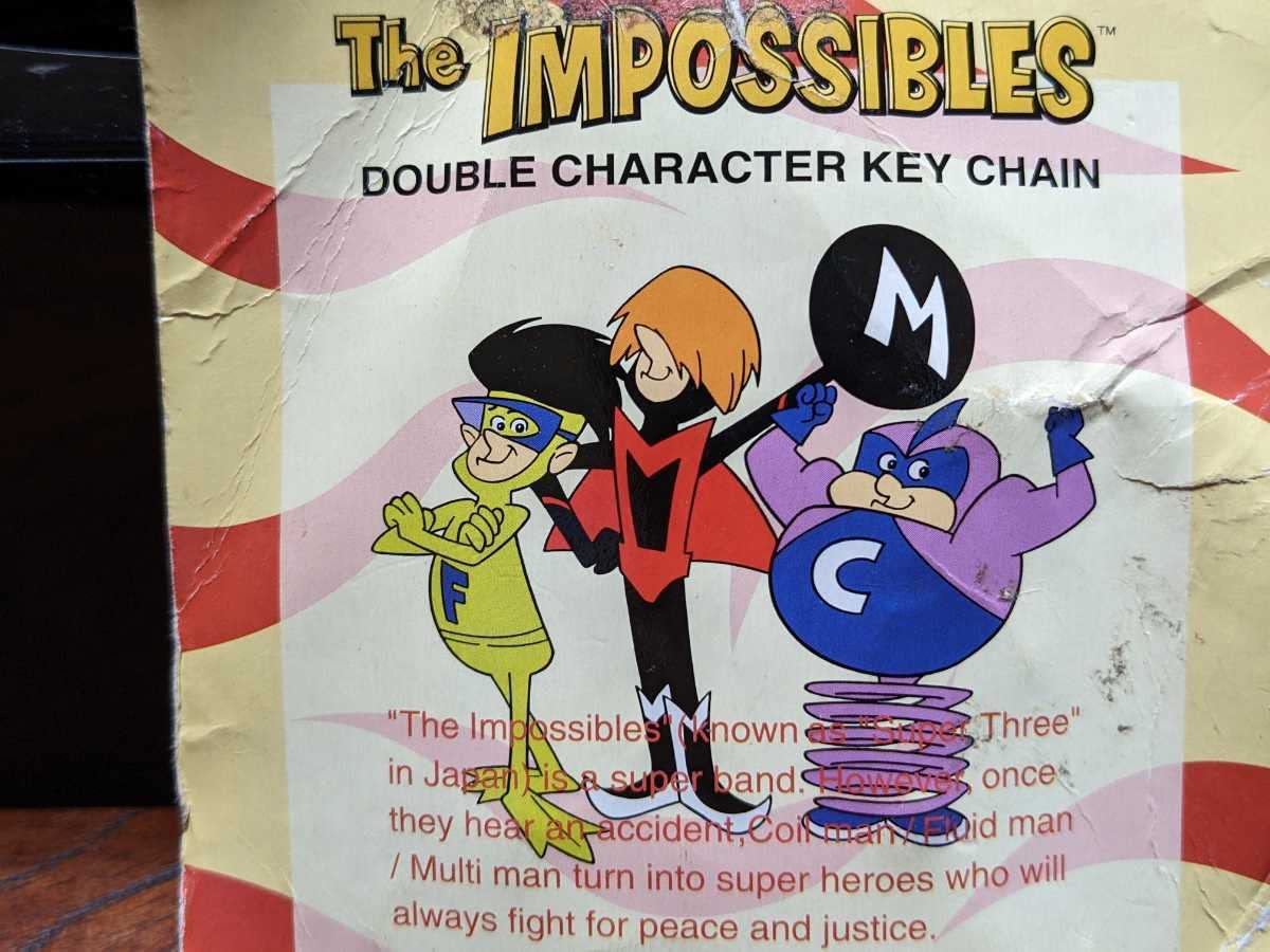 THE IMPOSSIBLES　キーチェーン　キーホルダー セット Amazon.co.jp: The IMPOSSIBLES スーパースリー 〜Wキャラクター
