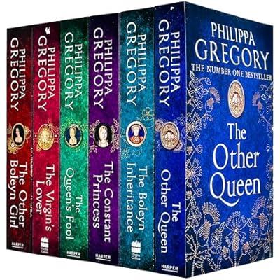 Philippa Gregory Tudor Court Series 6 Books Collection Set By Philippa Gregory