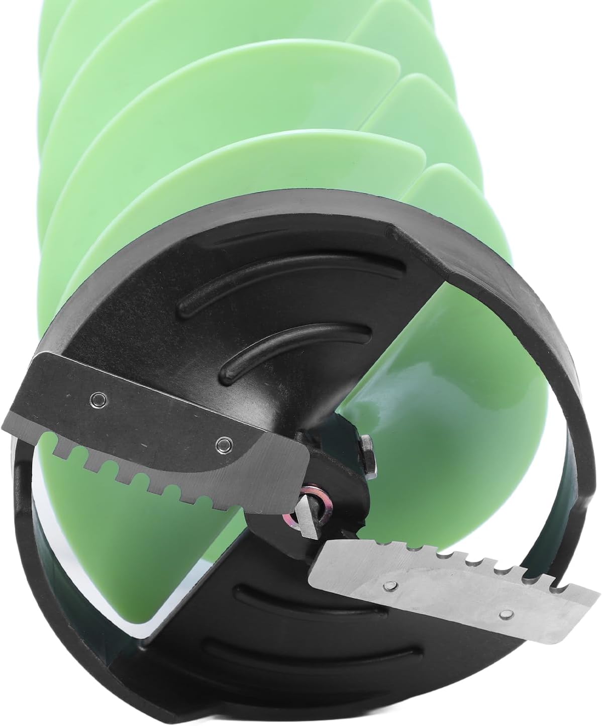 Ice Drill Auger 8in Diameter 28in Length Nylon Ice Drilling Auger with 70cm Spacer Sleeve/Shaft Extender for Fishing Tensile and Nylon is of Fishing It Drill Auger8in AugerNylon