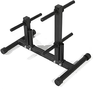 Amazon.com : Heavy Duty Kettlebell Rack, Small Weight Plate Rack with ...