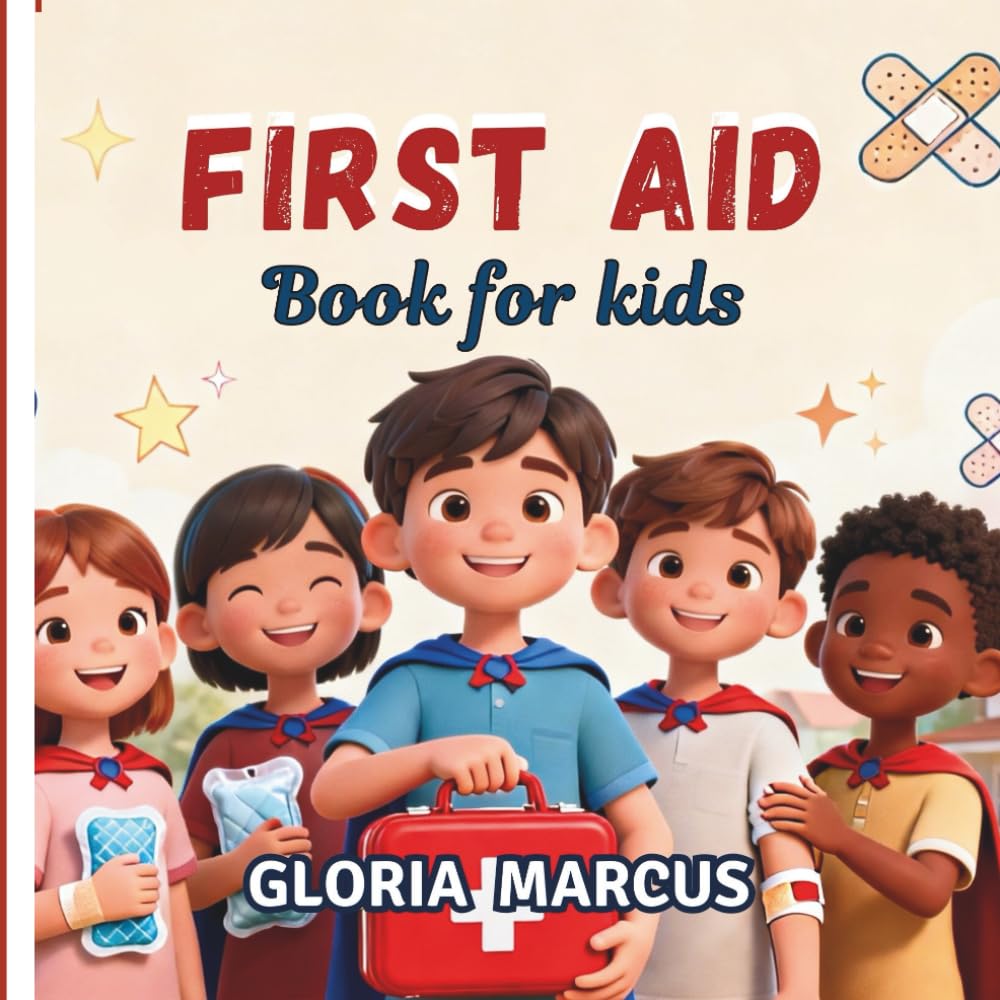 FIRST AID BOOK FOR KIDS: Easy Skills Every Kid Should Know to Help in an Emergency