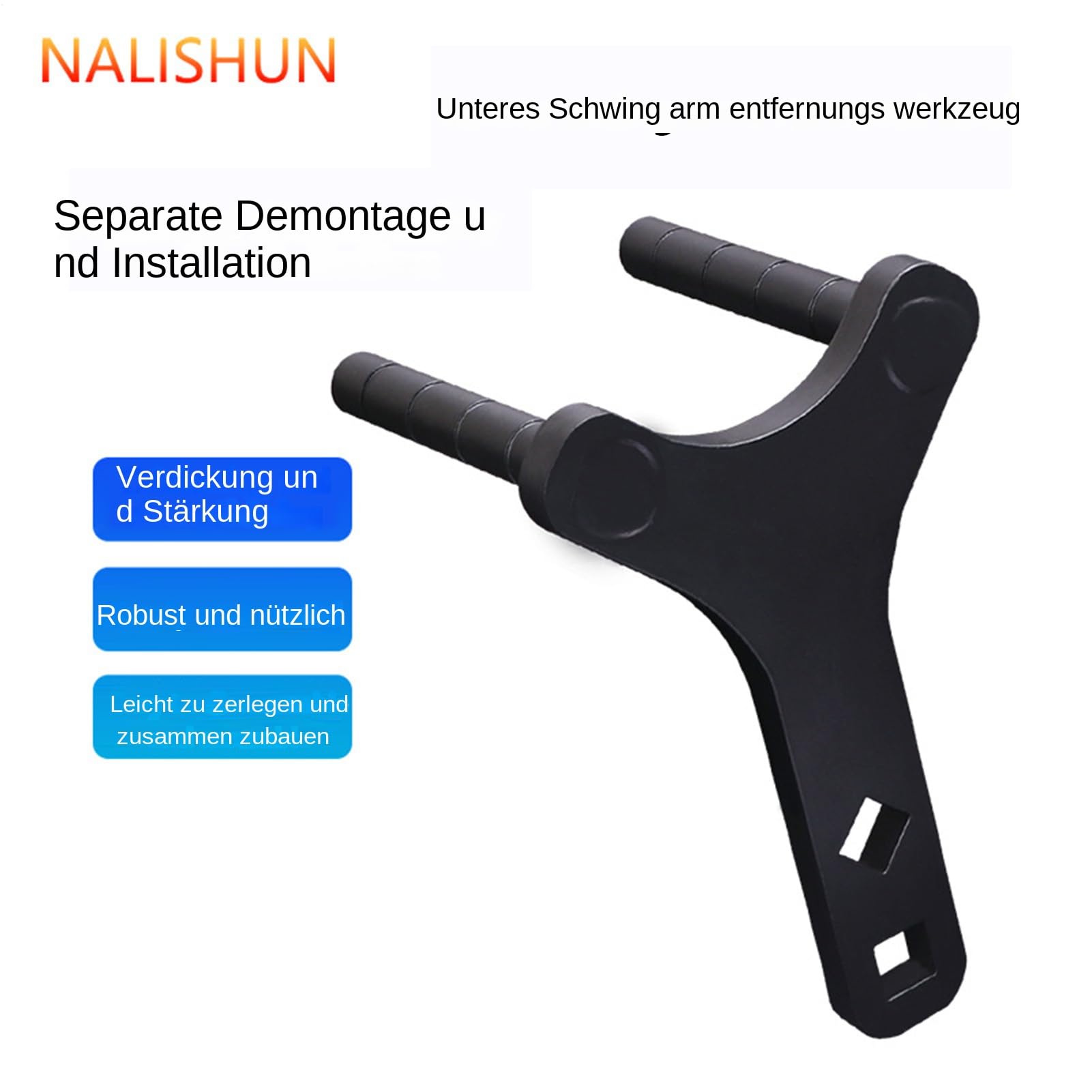 Outil d'extraction des bras - Kit de réparation de bras de suspension de voiture, séparateur de commande de véhicule, outil automobile pour voitures, camions, professionnels