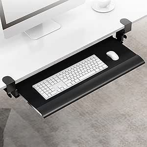 Suptek Keyboard Tray Under Desk Pull Out With C Zimbabwe - View #6