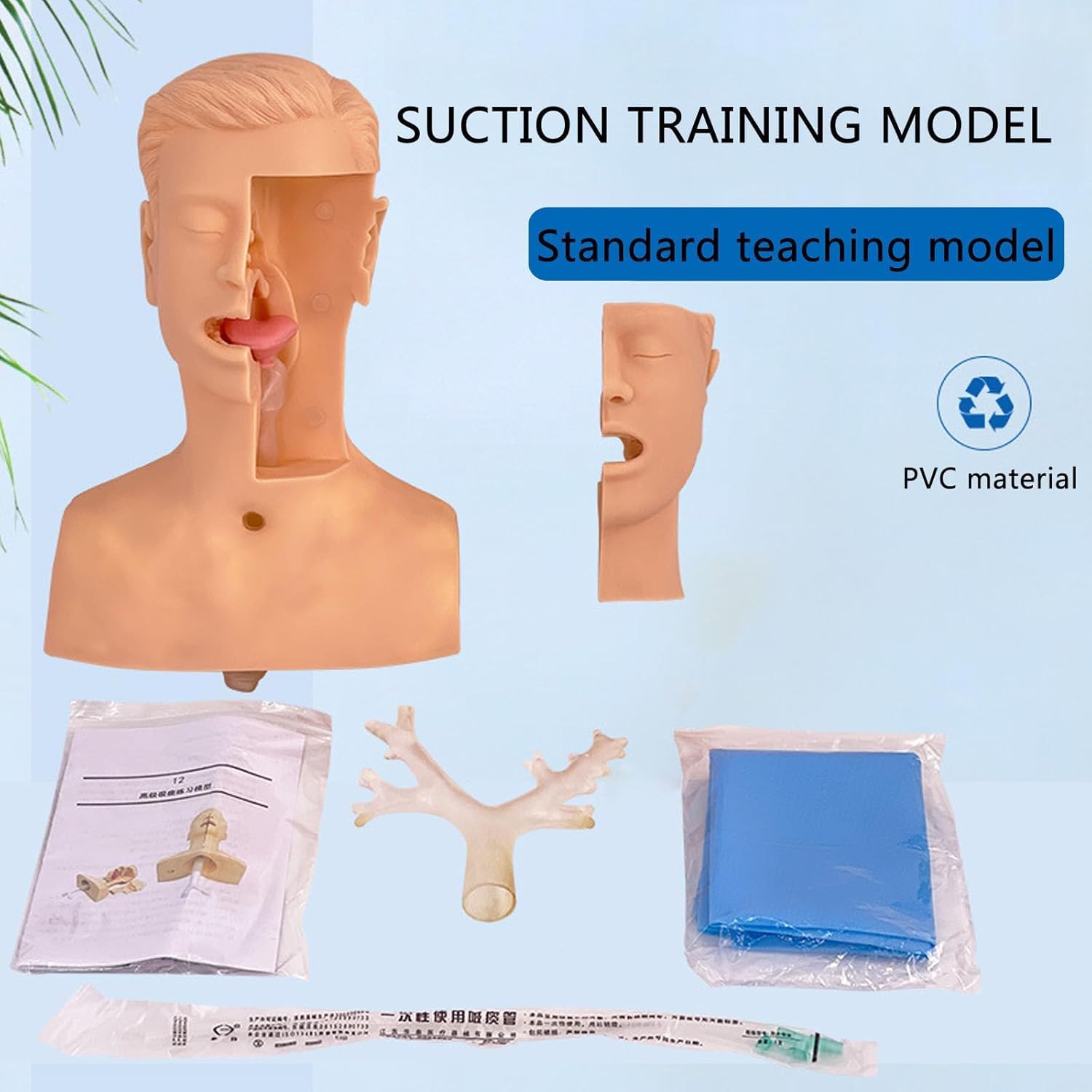 Narzędzia modelu nauczania, zaawansowany model szkolenia ssania, symulator szkolenia ssania plwociny dla pielęgniarstwa Praktyka laboratoryjna nauk medycznych
