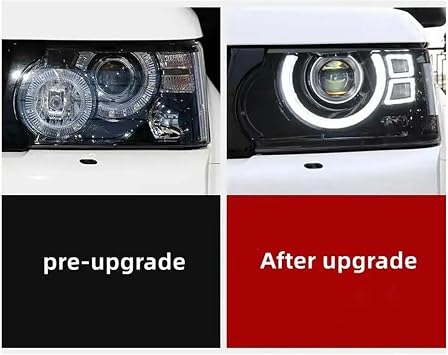 For Land For Rover For Range For Rover Sport L320 2010 2011 2012 2013 Upgrade For Defender Style Car LED Headlight Front Light Assembly