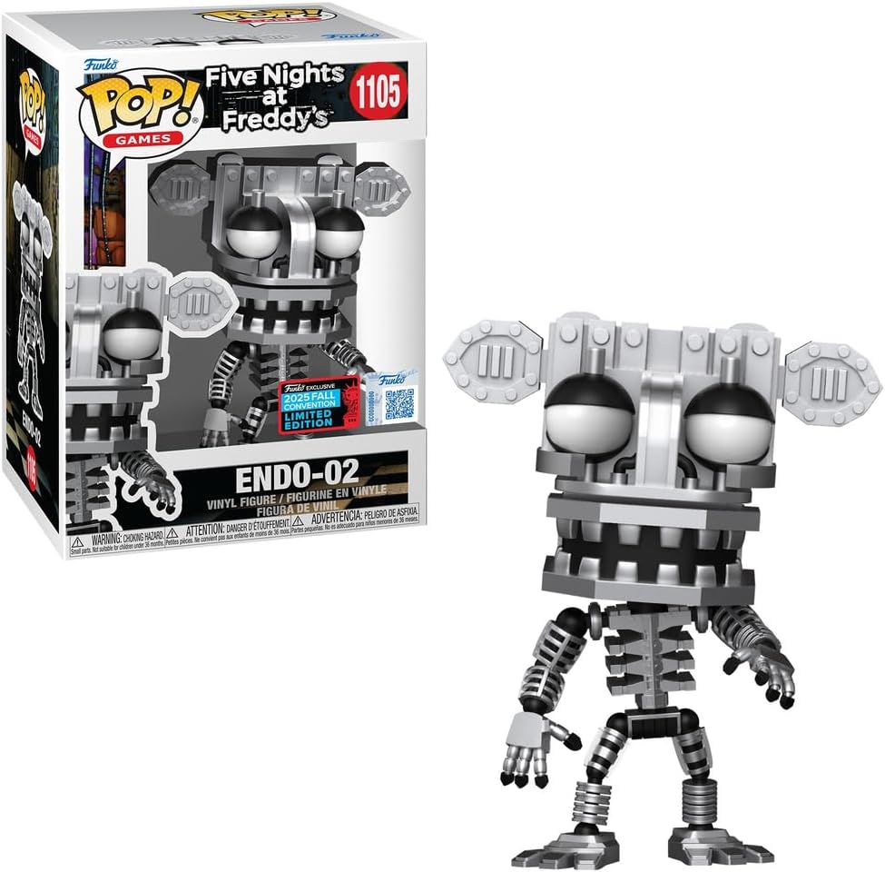 Funko Pop! Games Five Nights at Freddy's Endo-02 Vinyl Figure, 4 Inches, 2025 Fall Convention Exclusive, #1105