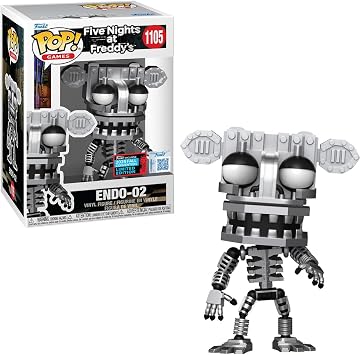 Funko Pop! Games Five Nights at Freddys Endo-02 Vinil Fig r, 10 in , 2025 Sonbahar S zle mesine  zel, #1105