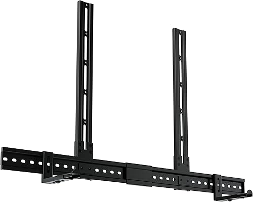 ECHOGEAR Soporte de barra de sonido XL para altavoces de hasta 20 libras  Se fija a televisores de hasta 86 pulgadas o pernos de madera de 16 a 24