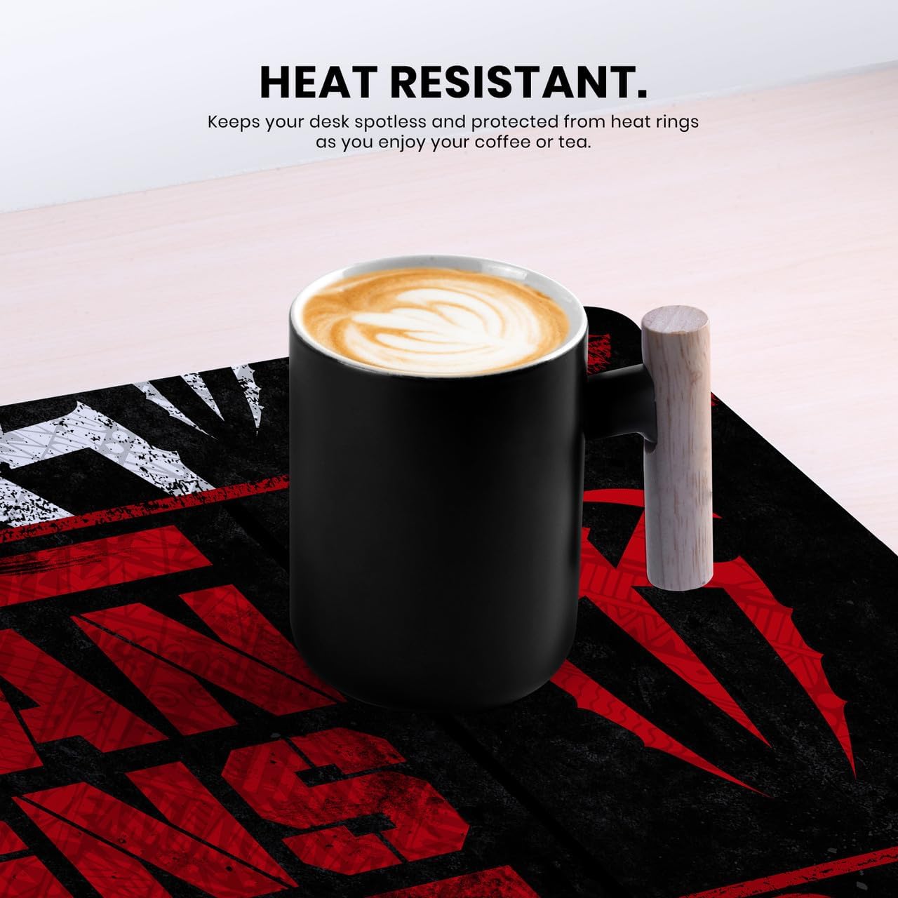Head Case Designs Officially Licensed WWE Logo Pattern Roman Reigns 37.4 x 15.75 x 0.16 inches (900 x 400 mm) - XL Gaming Office Desk PC Keyboard Mouse Mat Pad