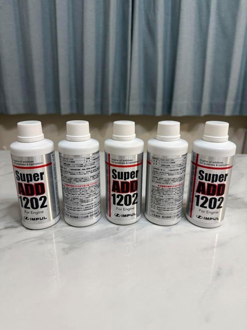 IMPUL Super ADD 1202 エンジン添加剤 5本セット IMPUL（インパル） Super ADD 1202 オイル添加剤 200ml