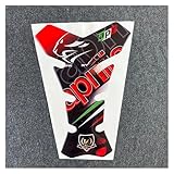 Diseño: esta pegatina de tanque de combustible de motocicleta se ve muy bien en un tanque de gasolina o en cualquier superficie lisa.