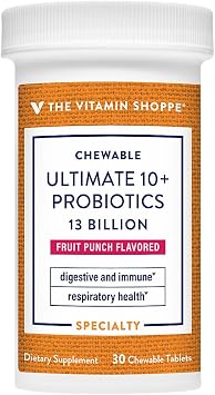 The Vitamin Shoppe Ultimate 10+ Probiotics 13 Billion CFU - 10 Probiotic Strains for Digestive Health, Immune & Gut Support