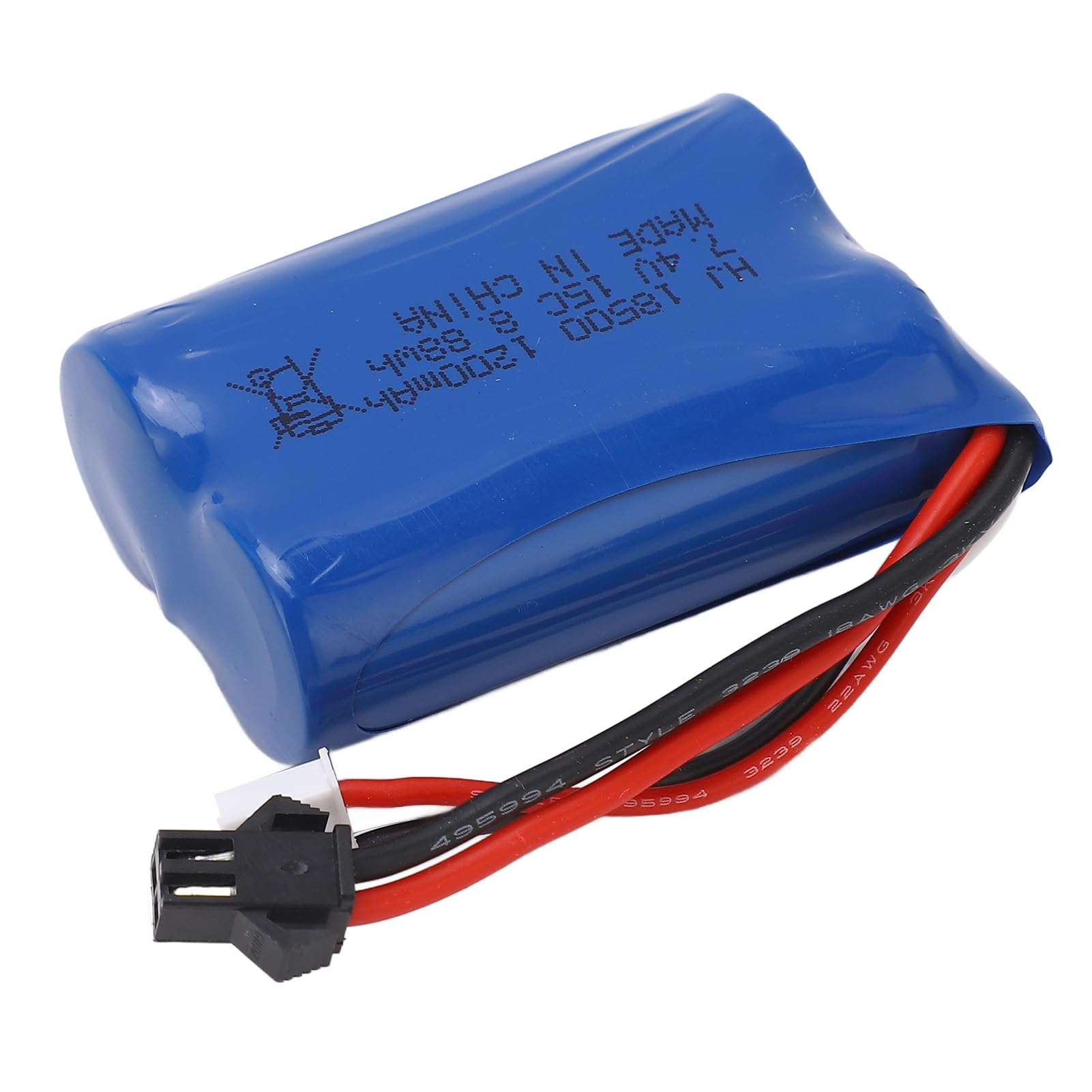Batterie LiPo pour Voiture RC, Batterie au Lithium Légère de