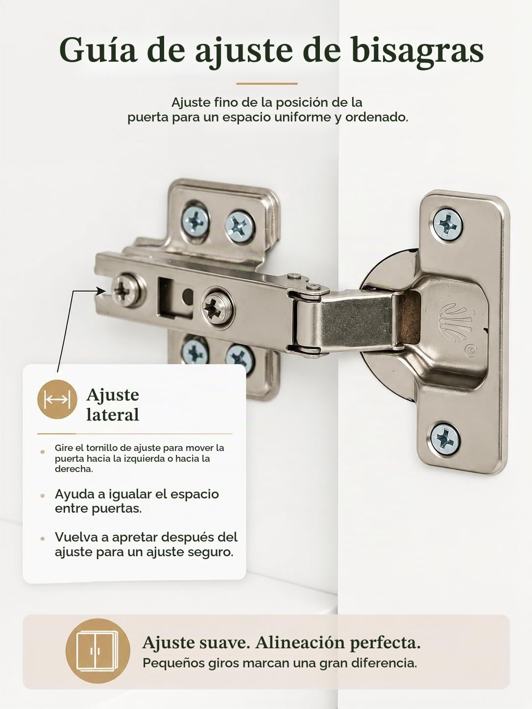 Hitsuki Aparador de Comedor Blanco con 4 Puertas y 1 Cajón 110×30×70cm | Aparador con 4 puertas y 1 cajón que ofrece almacenaje práctico para vajilla, cubiertos y accesorios en el comedor