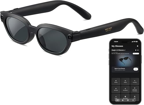 67% off promo code for Magic AI Glasses Designed by Jackson Wang, Smart Glasses with 9MP Camera on Amazon
