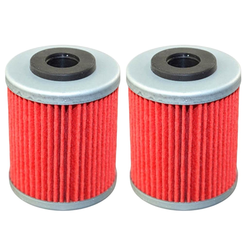 Pack de 3 Filtros de Aceite Compatibles con Betamotor 4T 250 (2005-2008) y 4T 525 (2005-2009)(2pcs)