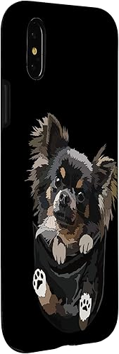 Miniatura 6 de Funda para iPhone 15 Chihuahua In Pocket Chihuahua Puppy de pelo largo para amantes de los perros