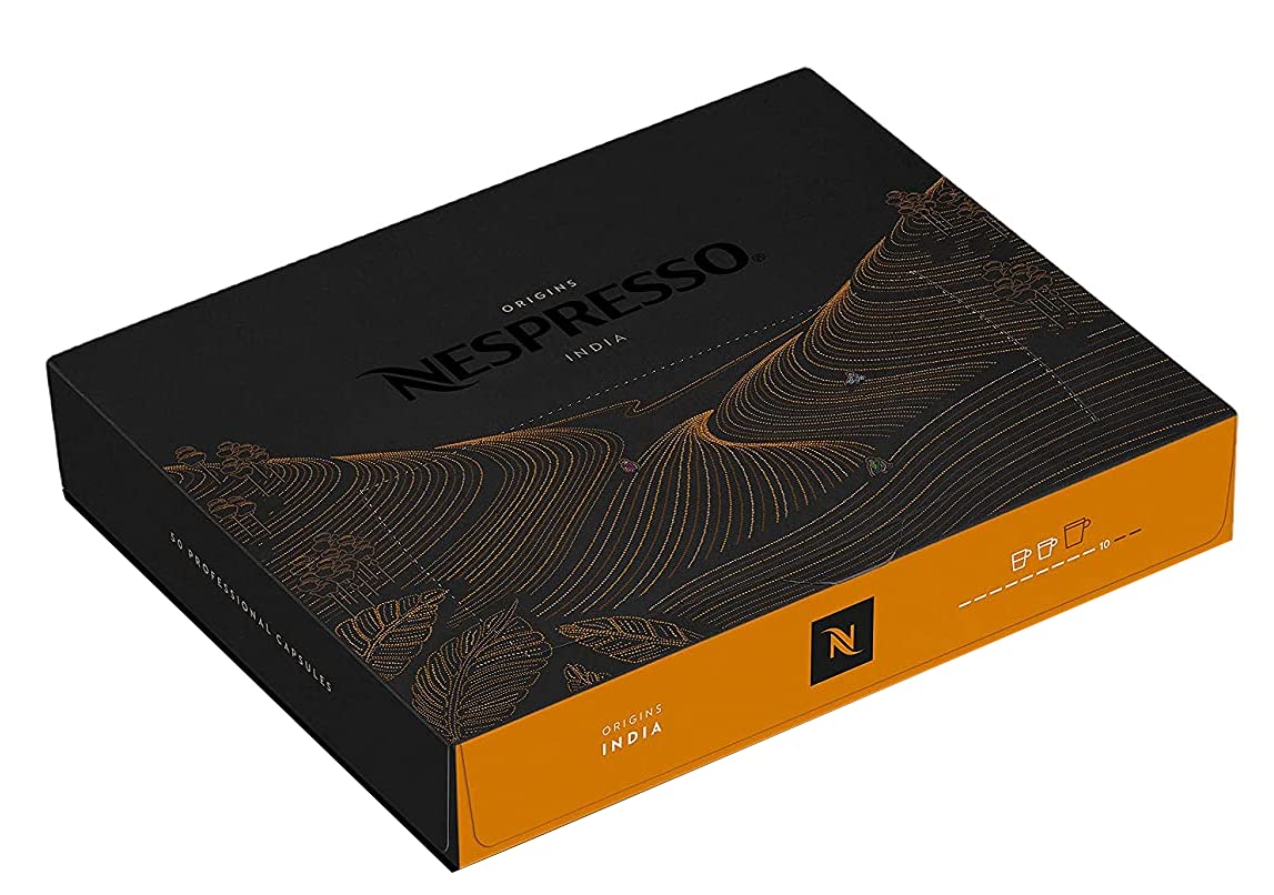 Nespresso Professional Ristretto Origin India 50 Pods Buy Online in