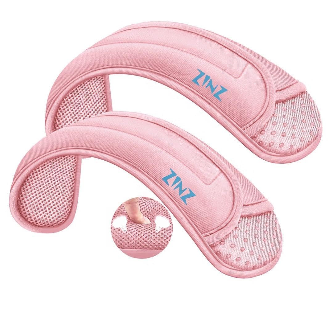 ZINZ 2P Universal Shoulder Pad with Ultra Thick Cushion,Pink
