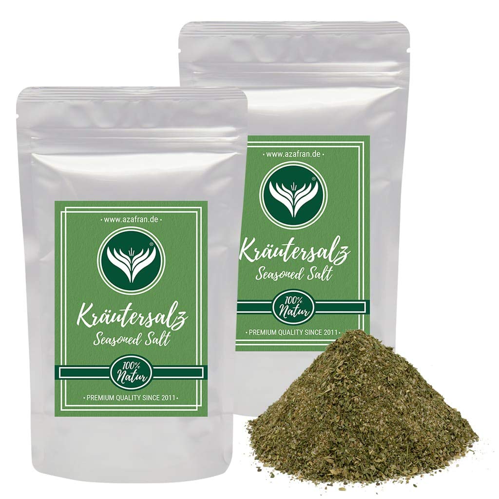 Azafran Kräutersalz - Salz mit 40% Kräutern 500g