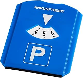 Disco Orario Elettronico Disco Orario Orologio Disco Orario Parcheggio Auto Adesivo - 2 Pezzi Blu E Bianco Con Mezz'ora Disco Europeo Per Auto - Foto 8