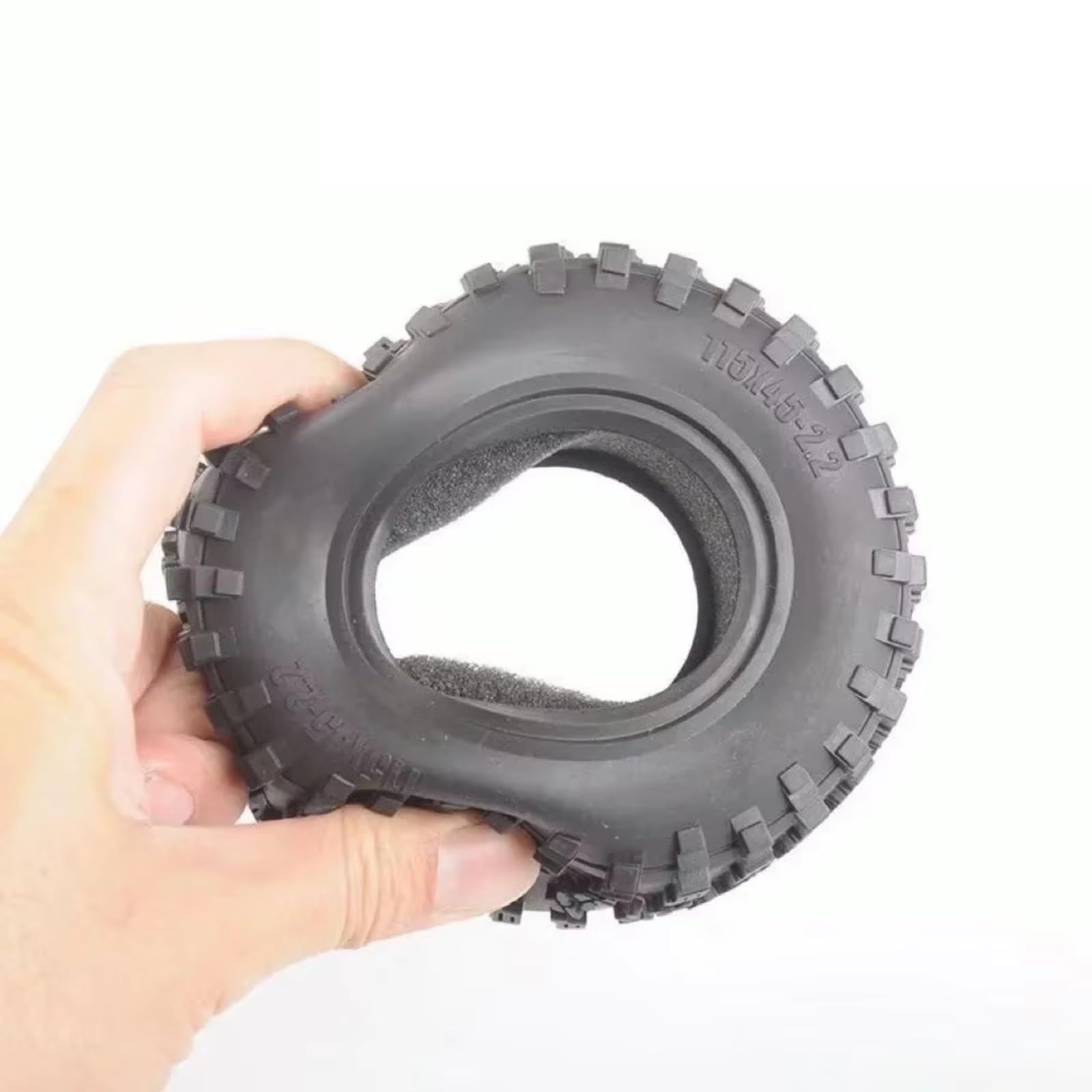 RC Repuestos Para Axial Para Traxxas Para TRX4/6 D90 1/10 RC Crawlers Modelos 4 Piezas 2. Neumáticos De Goma Ruedas Accesorios Decorativos