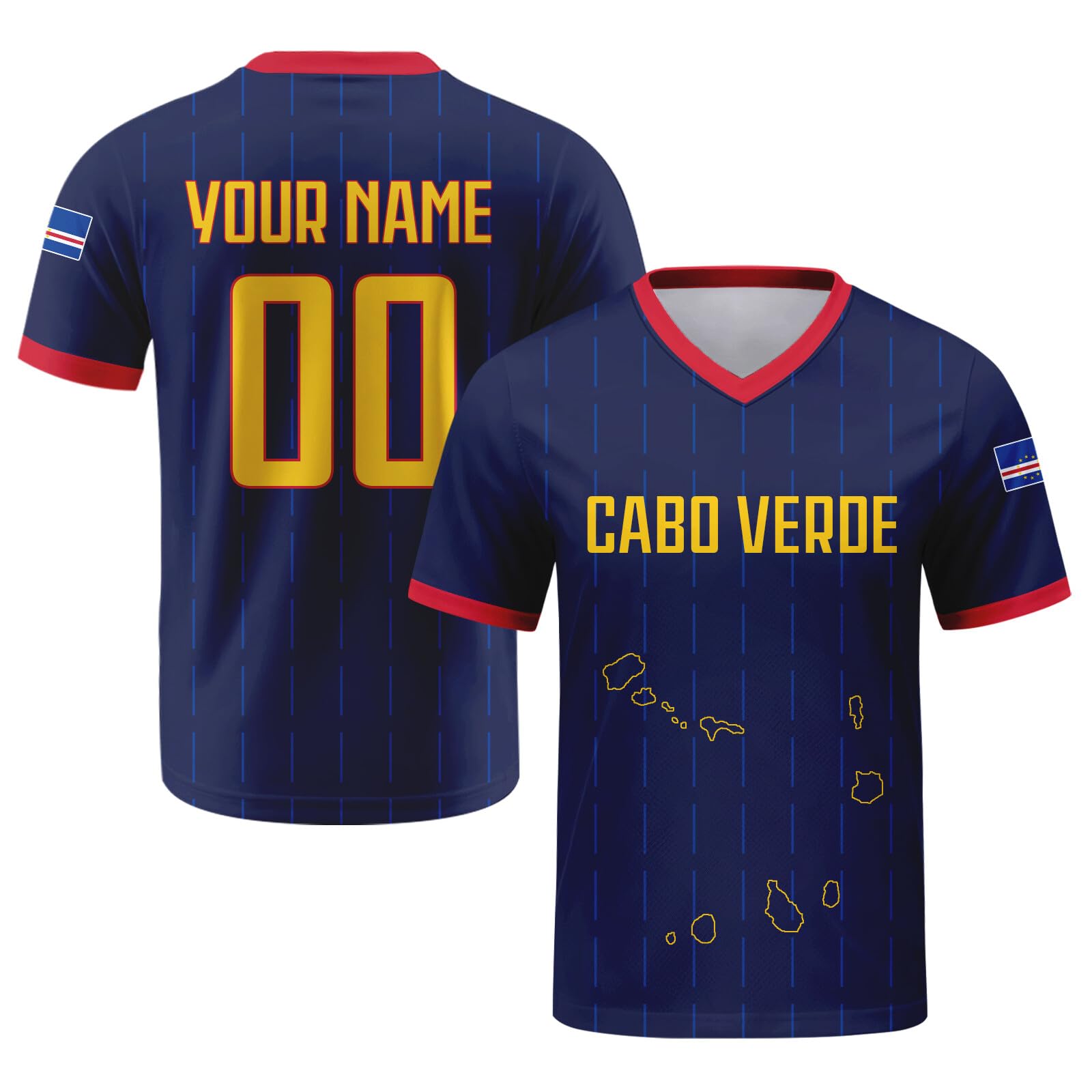 Custom Soccer Jersey, Personalized for Kids 3-12Y, Adults XS-3XL