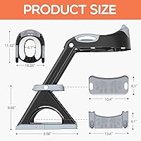 Vista 4 de Asiento de entrenamiento para inodoro, SKYROKU - Asiento de inodoro para entrenamiento con escalera para niños pequeños, para niños y niñas pequeños