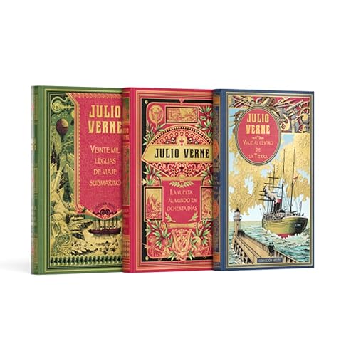 Pack Julio Verne I: Viaje al centro de la tierra. La vuelta al mundo en ochenta días. Veinte mil leguas de viaje submarino (Libros de Colección)