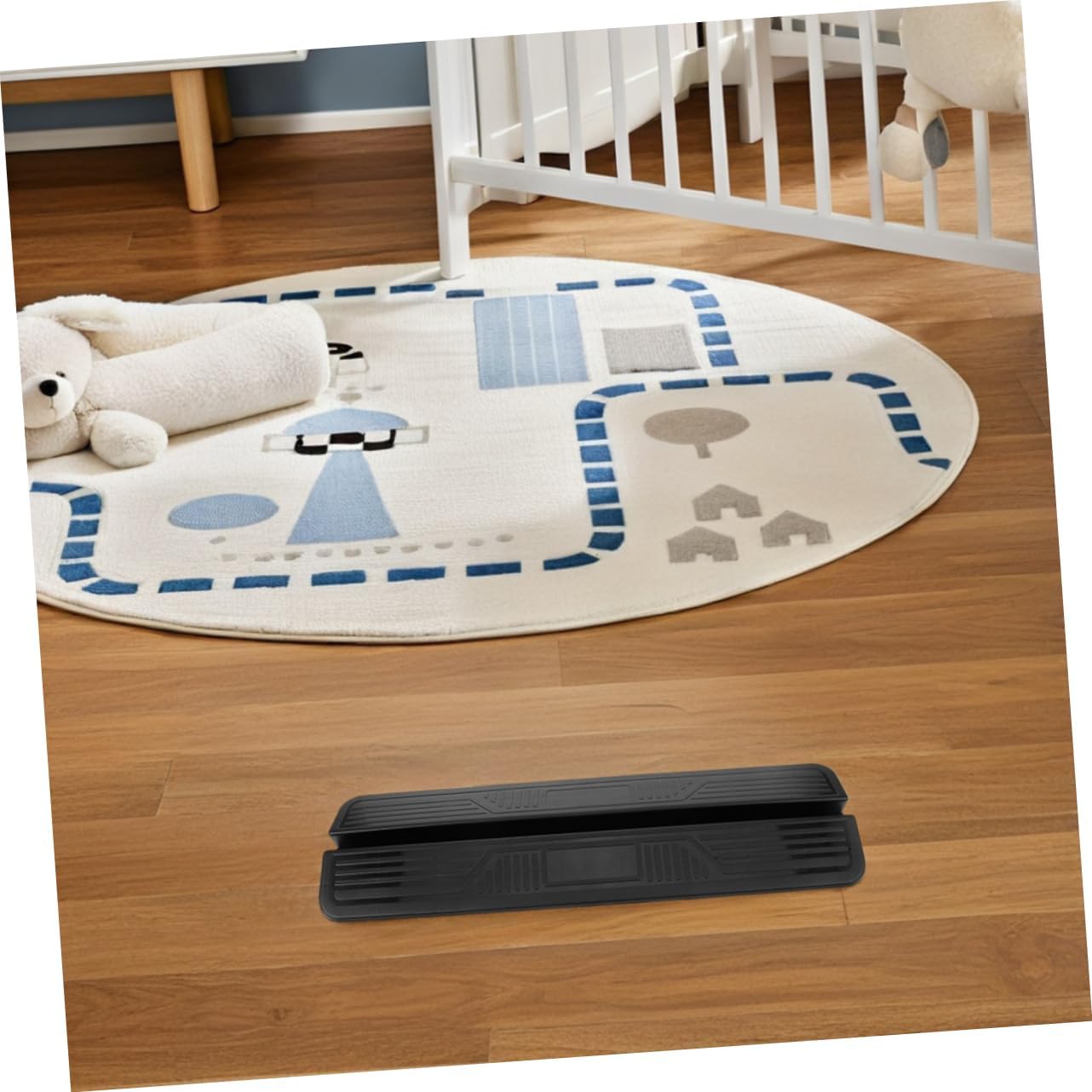 Pet Gate Safety Door Fixator Door Blocker Security Stairway Guardrail Holder for Outdoor Deck