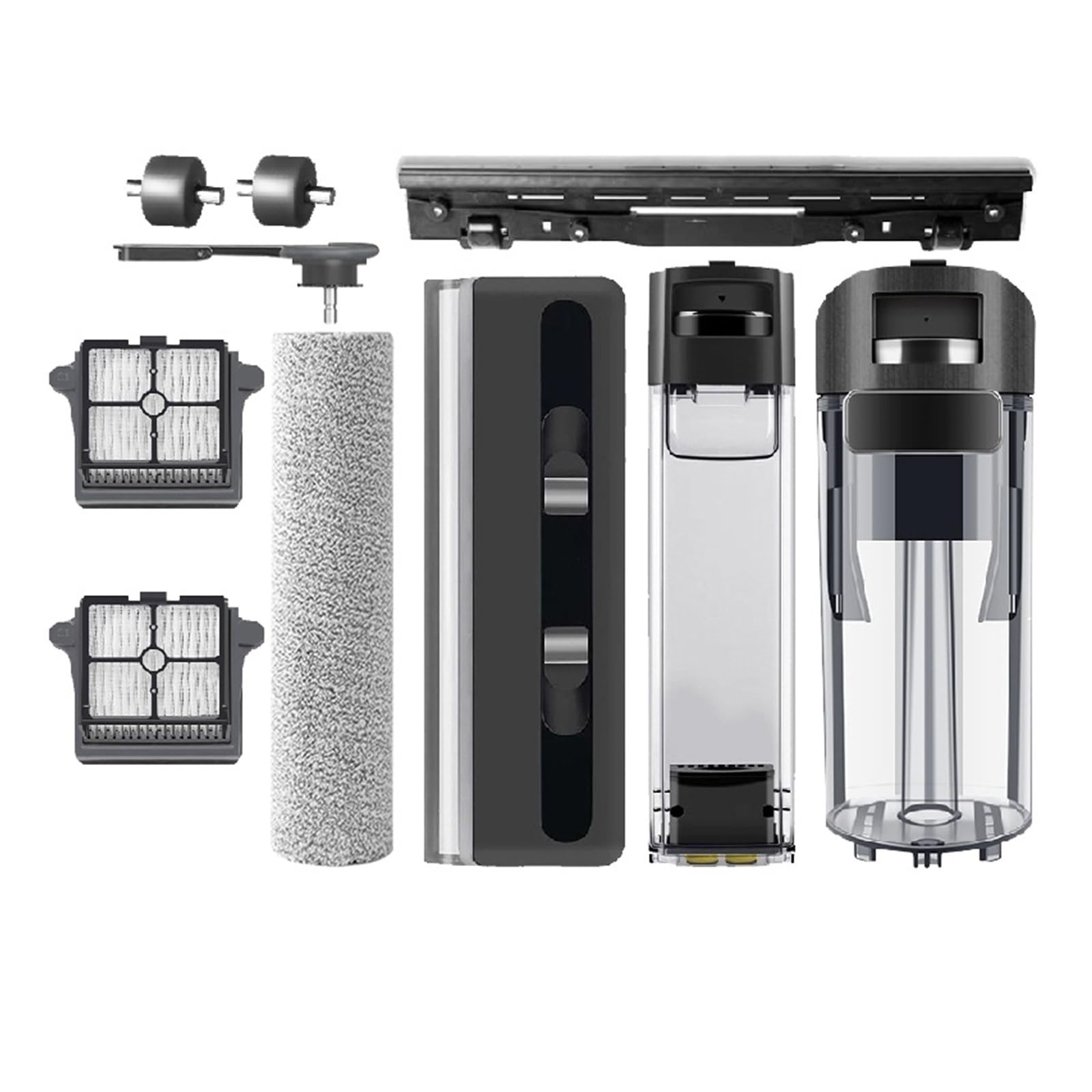Reemplazo del tanque de agua del filtro H del cepillo de rodillo, compatible con Tineco, Floor ONE, S7 FlashDry/Switch S7, accesorios for aspiradoras | H