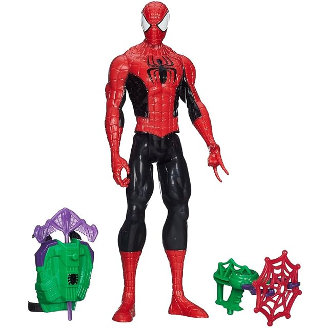 Foto 2 de 2 de Hasbro Spider-Man - Figura Titan con Equipo Lanza Redes
