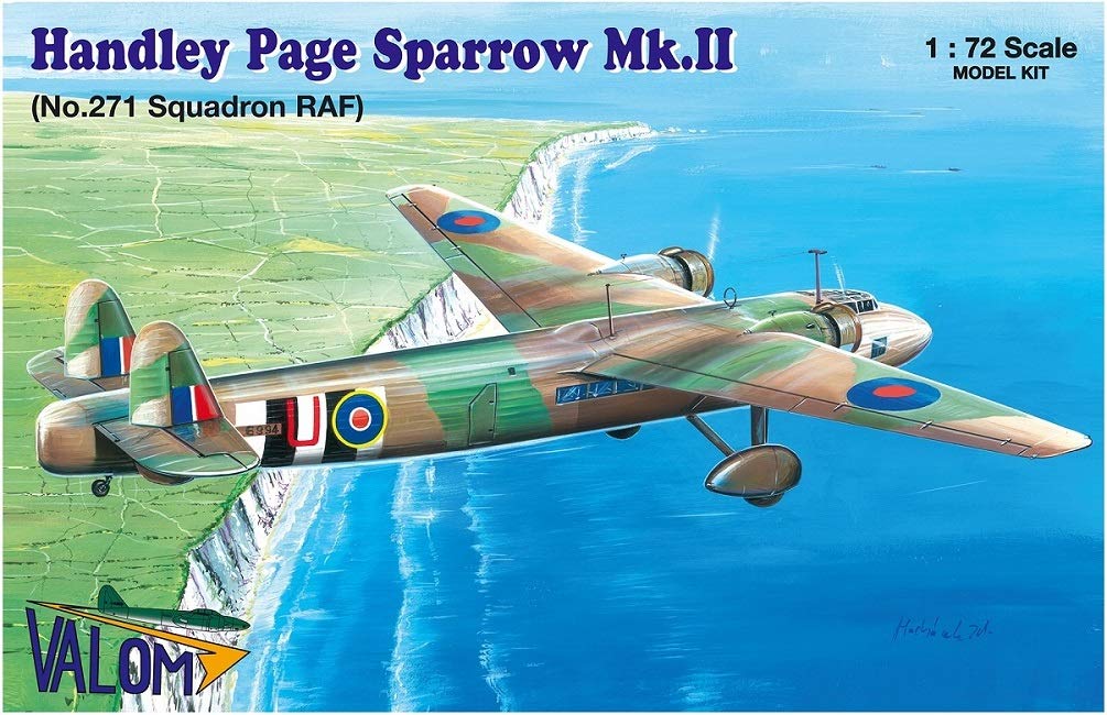 Amazon | バロム 1/72 イギリス空軍 ハンドレページ スパローMk.2 双発  