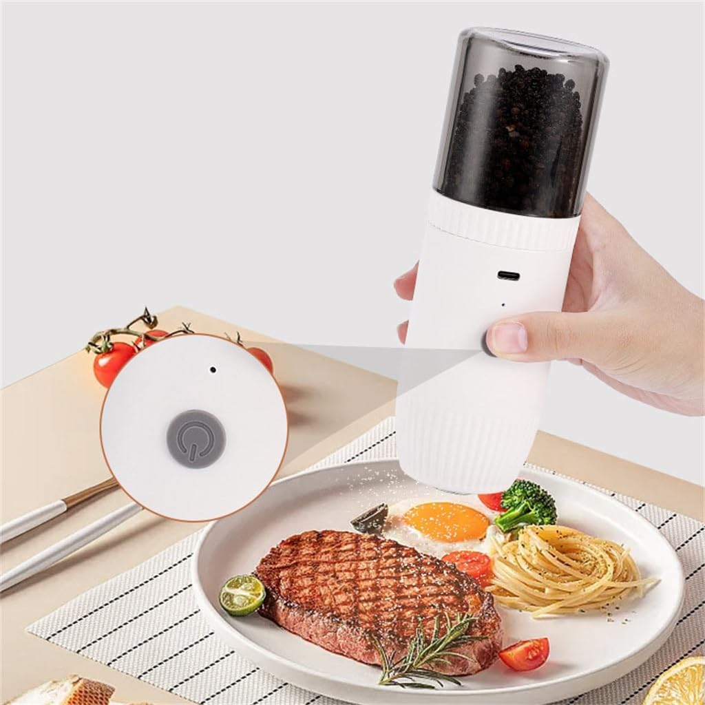 Household Electric Pepper Grinde Coarse and Seasoning Bottle Charging